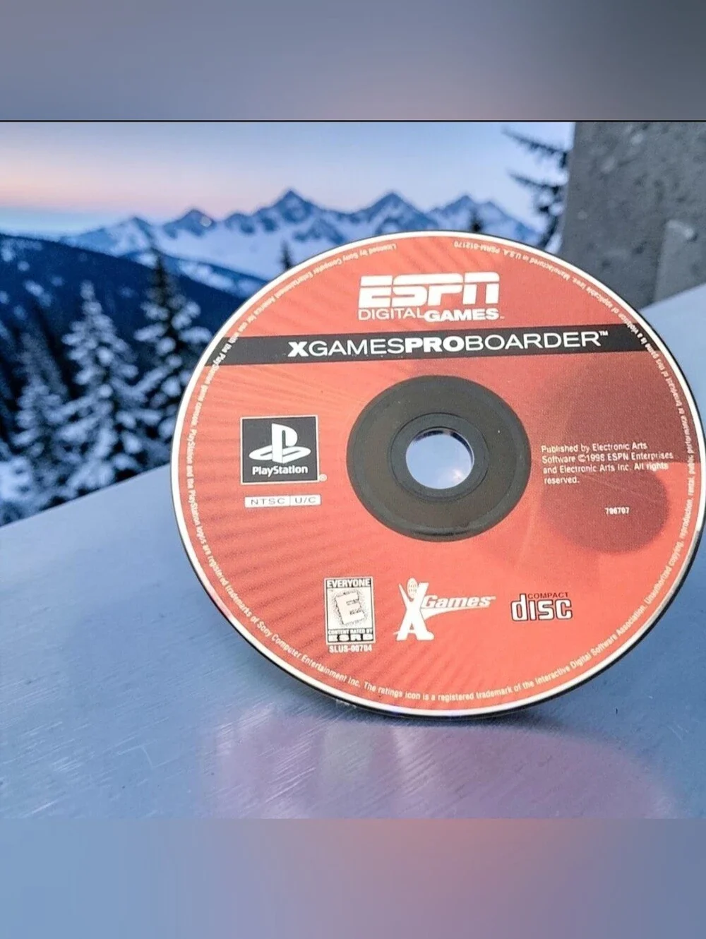 ESPN X Games ProBoarder (Sony PlayStation 1, 1999) Game Disc Only Paper Sleeve.